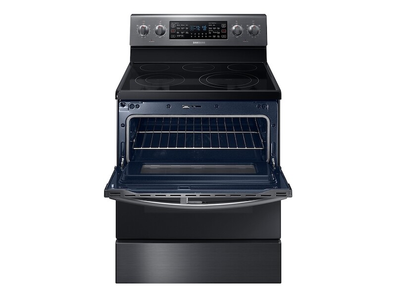 5.9 cu ft. Smart Freestanding Electric Range with Flex Duo & Dual Door NE59M6850SGAA