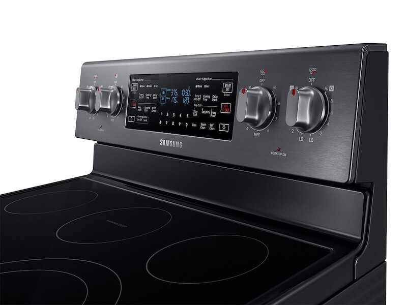 5.9 cu ft. Smart Freestanding Electric Range with Flex Duo & Dual Door NE59M6850SGAA