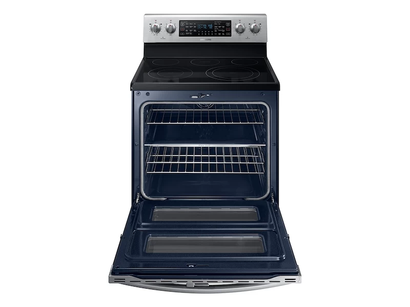 5.9 cu ft. Smart Freestanding Electric Range with Flex Duo & Dual Door NE59M6850SSAA