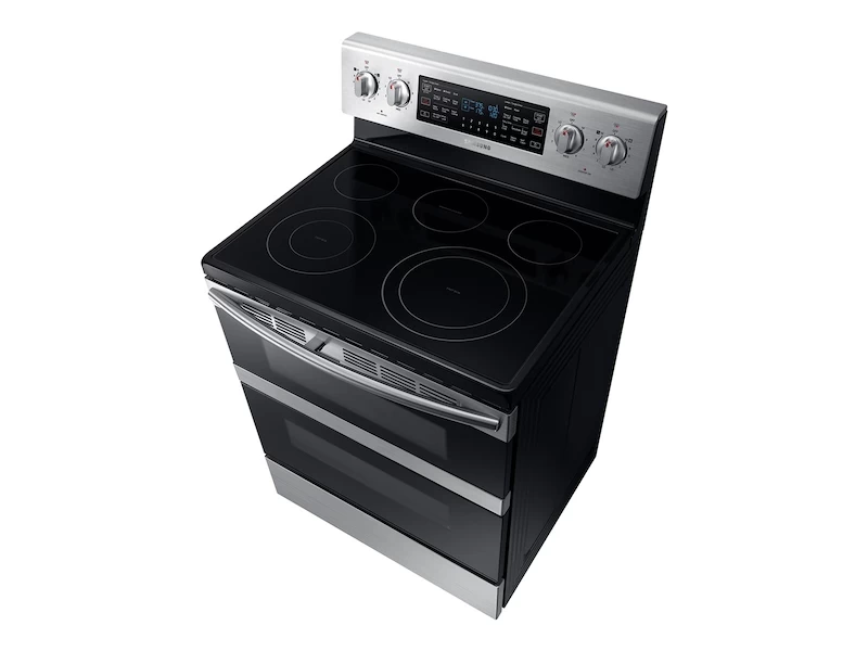 5.9 cu ft. Smart Freestanding Electric Range with Flex Duo & Dual Door NE59M6850SSAA