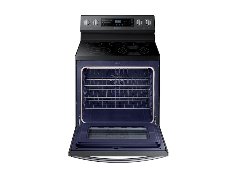 5.9 cu. ft. Freestanding Electric Range with True Convection in Black Stainless Steel NE59N6630SG