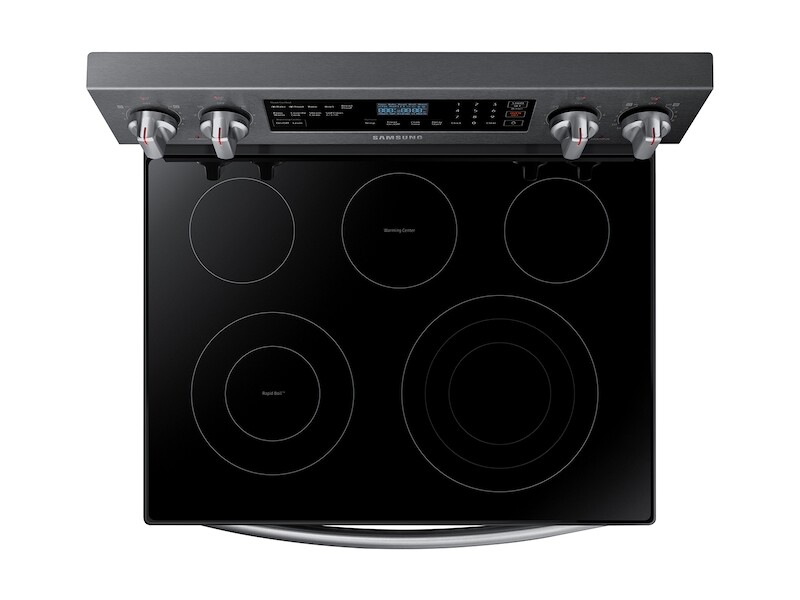 5.9 cu. ft. Freestanding Electric Range with True Convection in Black Stainless Steel NE59N6630SG