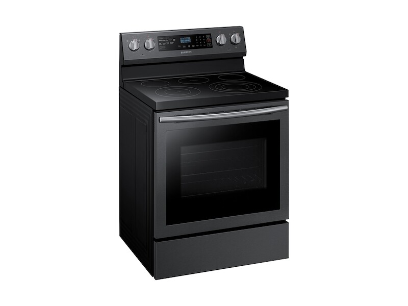 5.9 cu. ft. Freestanding Electric Range with True Convection in Black Stainless Steel NE59N6630SG