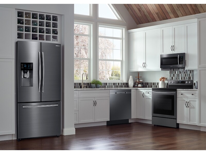 5.9 cu. ft. Freestanding Electric Range with True Convection in Black Stainless Steel NE59N6630SG