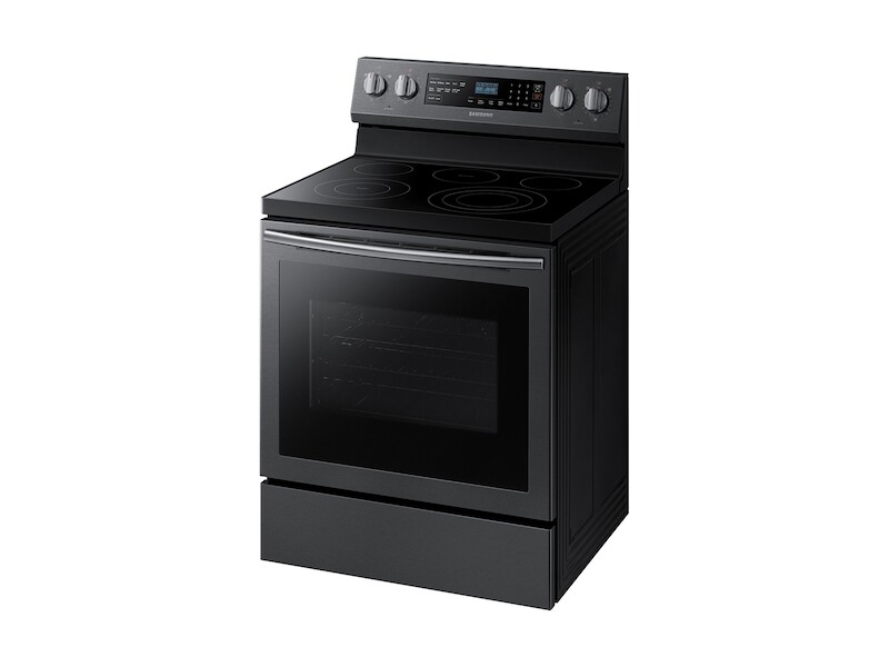 5.9 cu. ft. Freestanding Electric Range with True Convection in Black Stainless Steel NE59N6630SG