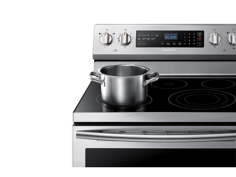 5.9 cu. ft. Freestanding Electric Range with True Convection NE59N6630SS