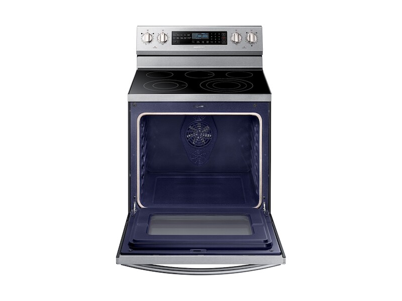 5.9 cu. ft. Freestanding Electric Range with True Convection & Steam Assist NE59N6650SS