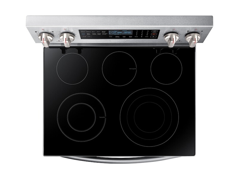 5.9 cu. ft. Freestanding Electric Range with True Convection & Steam Assist NE59N6650SS