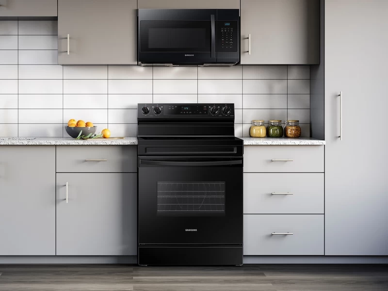 6.3 cu. ft. Smart Freestanding Electric Range with Steam Clean NE63A6111SBAA
