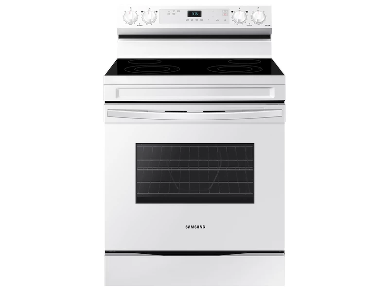 6.3 cu. ft. Smart Freestanding Electric Range with Steam Clean NE63A6111SWAA