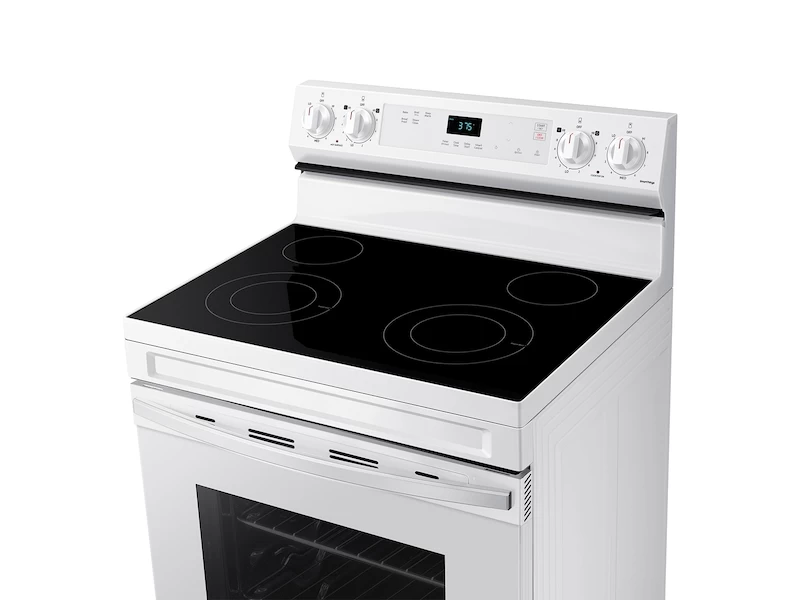 6.3 cu. ft. Smart Freestanding Electric Range with Steam Clean NE63A6111SWAA