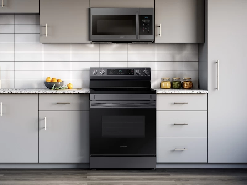 6.3 cu. ft. Smart Freestanding Electric Range with Rapid Boil & Self Clean NE63A6311SGAA