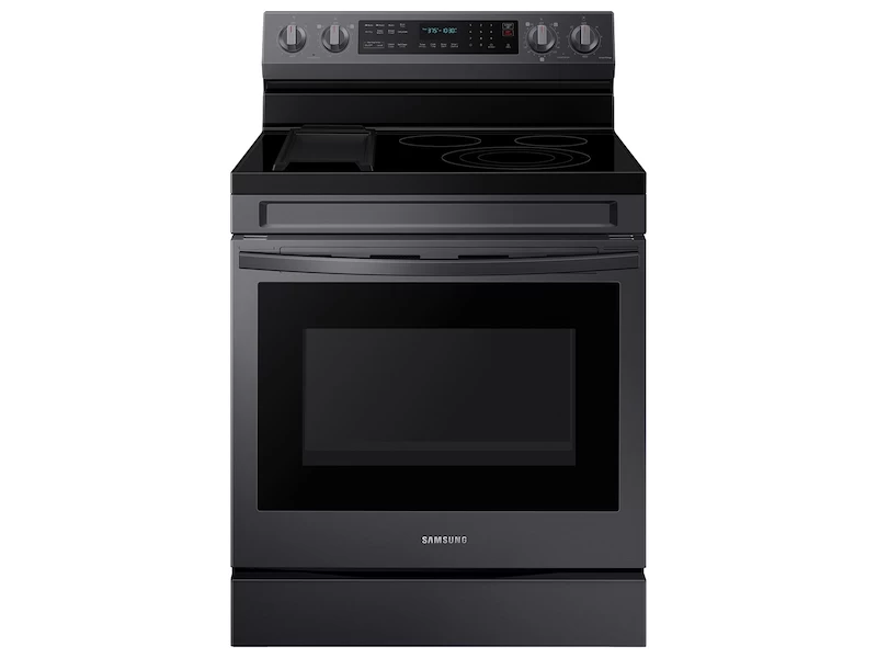 6.3 cu. ft. Smart Freestanding Electric Range with No-Preheat Air Fry, Convection+ & Griddle in Black Stainless Steel NE63A6711SGAA