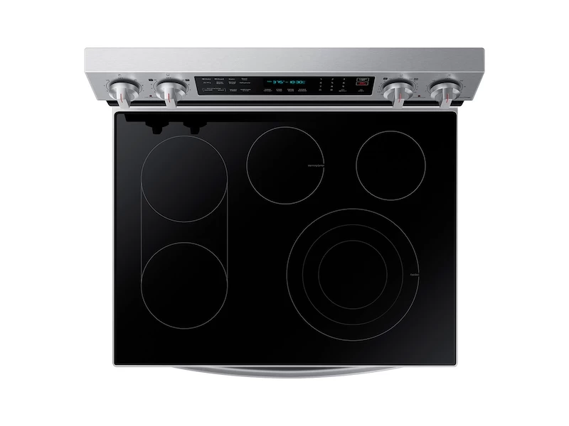 6.3 cu. ft. Smart Freestanding Electric Range with No-Preheat Air Fry, Convection+ & Griddle in Stainless Steel NE63A6711SSAA