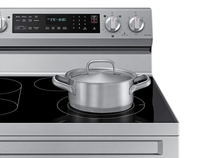 6.3 cu. ft. Smart Freestanding Electric Range with No-Preheat Air Fry, Convection+ & Griddle in Stainless Steel NE63A6711SSAA