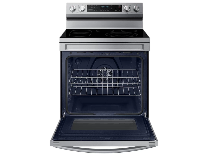 6.3 cu. ft. Smart Freestanding Electric Range with No-Preheat Air Fry, Convection+ & Griddle in Stainless Steel NE63A6711SSAA