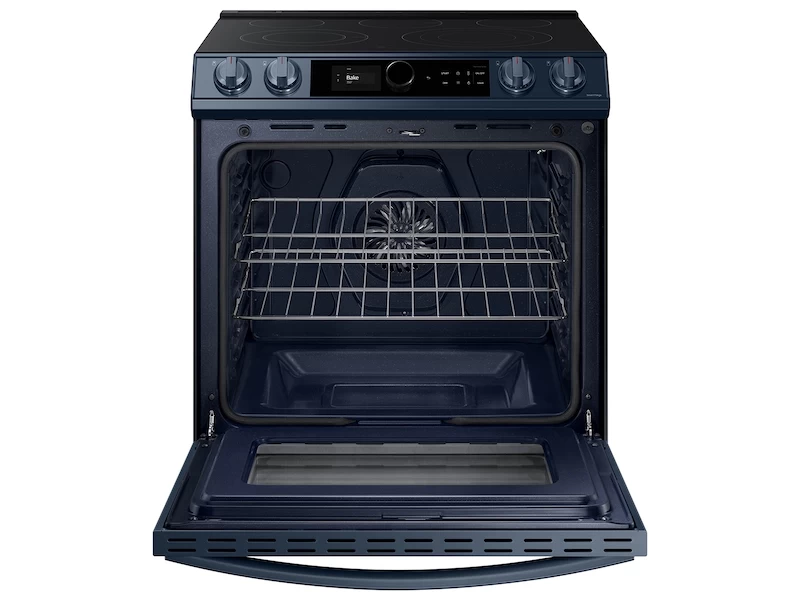 Bespoke Smart Slide-in Electric Range 6.3 cu. ft. with Smart Dial & Air Fry NE63A8711QNAA