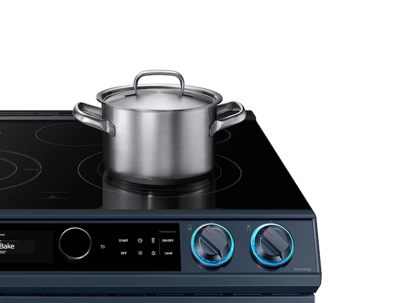 Bespoke Smart Slide-in Electric Range 6.3 cu. ft. with Smart Dial & Air Fry NE63A8711QNAA