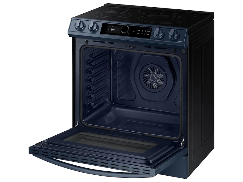 Bespoke Smart Slide-in Electric Range 6.3 cu. ft. with Smart Dial & Air Fry NE63A8711QNAA