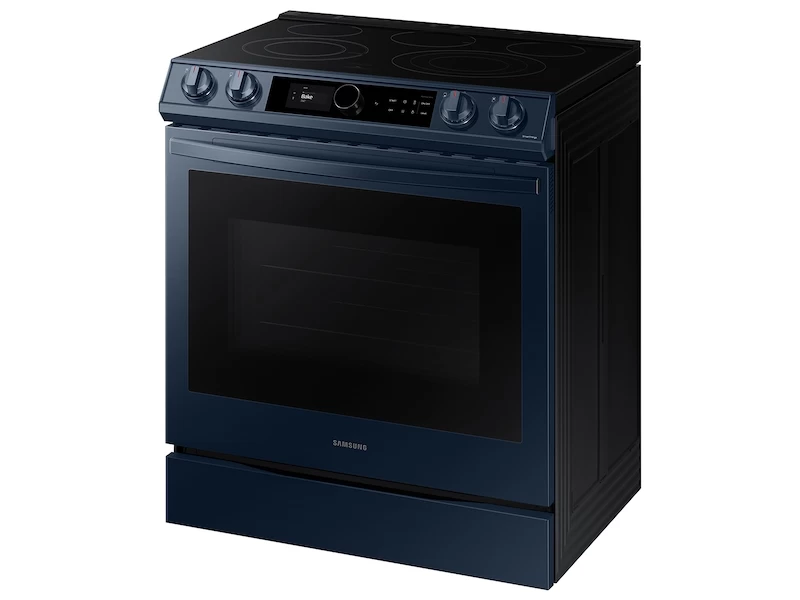Bespoke Smart Slide-in Electric Range 6.3 cu. ft. with Smart Dial & Air Fry NE63A8711QNAA