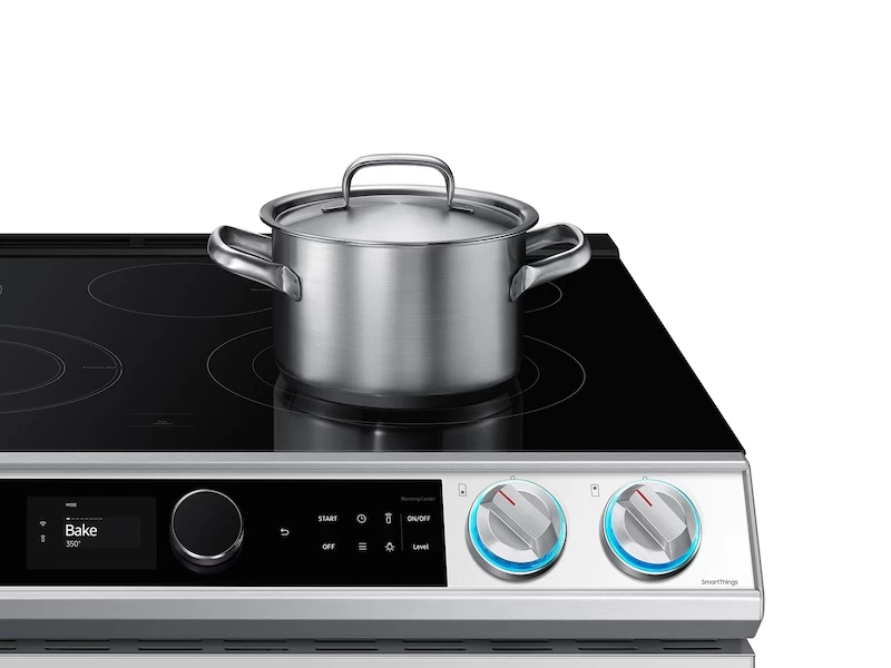 Bespoke Smart Slide-in Electric Range 6.3 cu. ft. with Smart Dial & Air Fry NE63BB871112AA