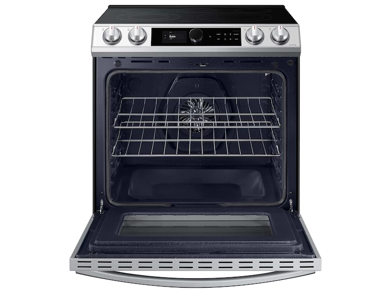 Bespoke Smart Slide-in Electric Range 6.3 cu. ft. with Smart Dial & Air Fry NE63BB871112AA