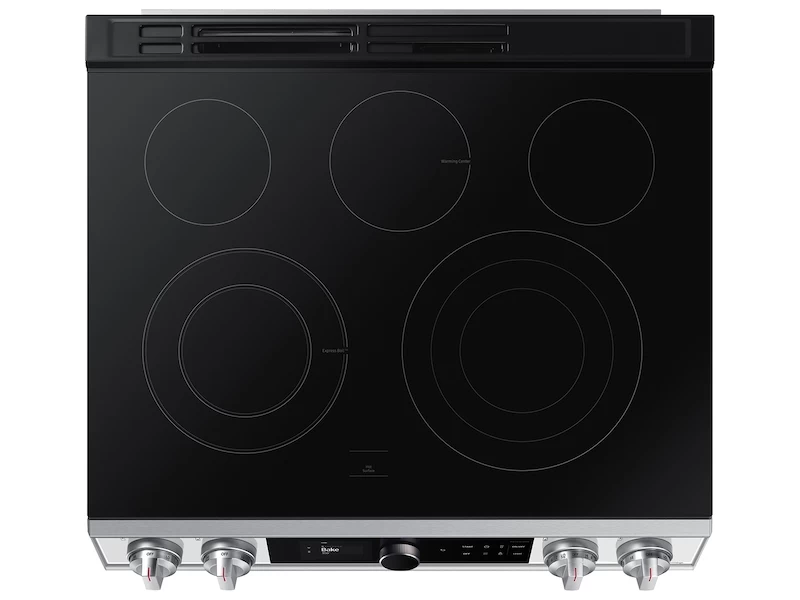 Bespoke Smart Slide-in Electric Range 6.3 cu. ft. with Smart Dial & Air Fry NE63BB871112AA
