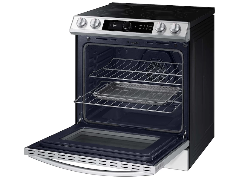 Bespoke Smart Slide-in Electric Range 6.3 cu. ft. with Smart Dial & Air Fry NE63BB871112AA