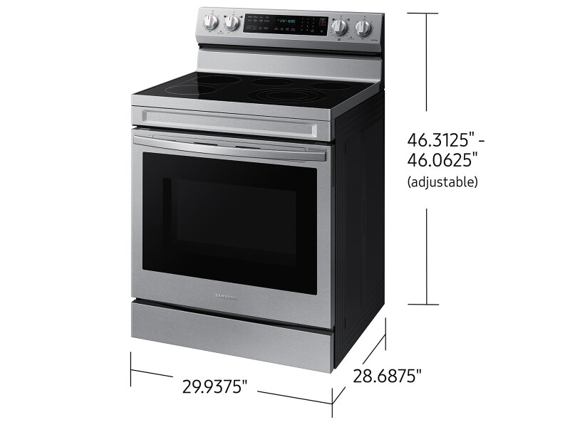 Freestanding Electric RangeENERGY STARĀ® Certified | Wi-Fi | 6.3 cu.ft. NE63D6711SRAA