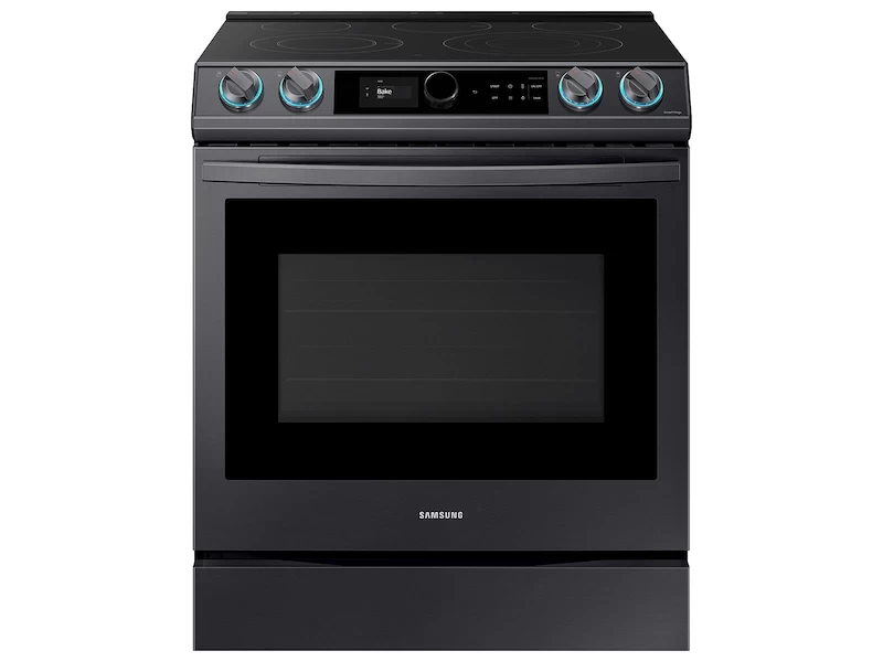 6.3 cu ft. Smart Slide-in Electric Range with Smart Dial & Air Fry NE63T8711SGAA