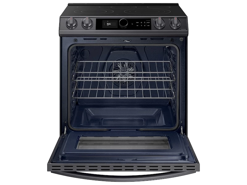 6.3 cu ft. Smart Slide-in Electric Range with Smart Dial & Air Fry NE63T8711SGAA