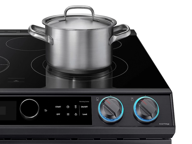 6.3 cu ft. Smart Slide-in Electric Range with Smart Dial & Air Fry NE63T8711SGAA