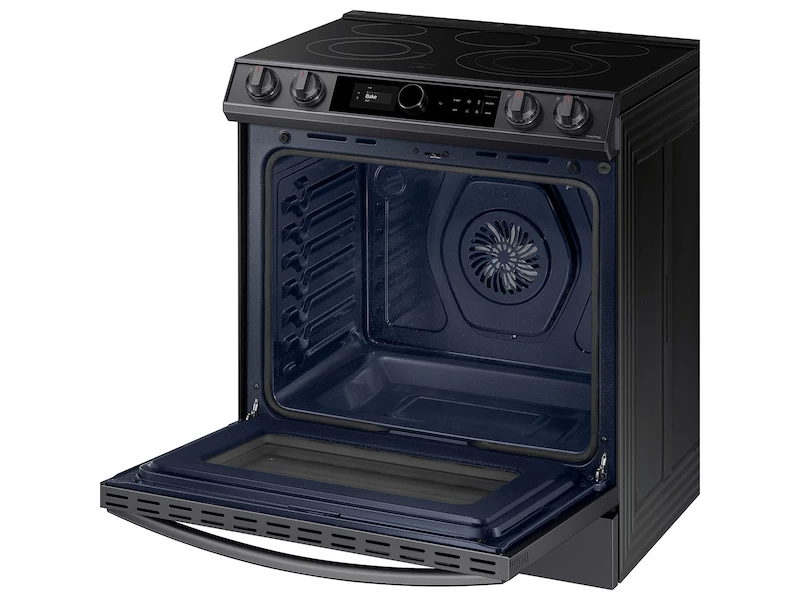 6.3 cu ft. Smart Slide-in Electric Range with Smart Dial & Air Fry NE63T8711SGAA