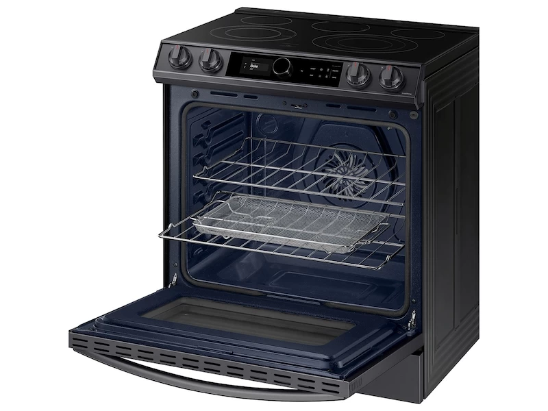 6.3 cu ft. Smart Slide-in Electric Range with Smart Dial & Air Fry NE63T8711SGAA