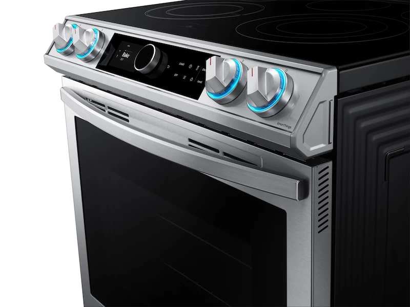 6.3 cu ft. Smart Slide-in Electric Range with Smart Dial & Air Fry NE63T8711SSAA