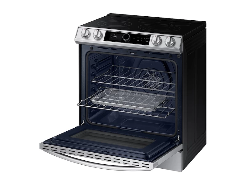 6.3 cu ft. Smart Slide-in Electric Range with Smart Dial & Air Fry NE63T8711SSAA