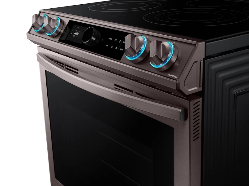 Bespoke Smart Slide-in Electric Range 6.3 cu. ft. with Smart Dial & Air Fry NE63T8711STAA