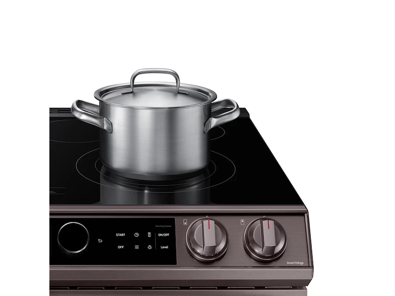 Bespoke Smart Slide-in Electric Range 6.3 cu. ft. with Smart Dial & Air Fry NE63T8711STAA