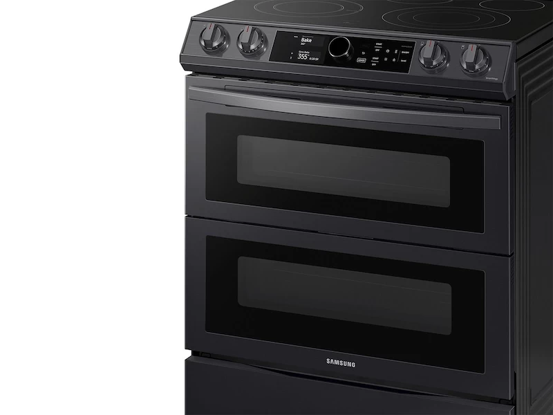 6.3 cu ft. Smart Slide-in Electric Range with Smart Dial, Air Fry, & Flex Duo NE63T8751SGAA