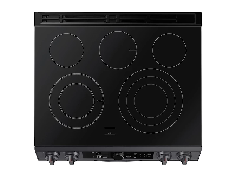 6.3 cu ft. Smart Slide-in Electric Range with Smart Dial, Air Fry, & Flex Duo NE63T8751SGAA