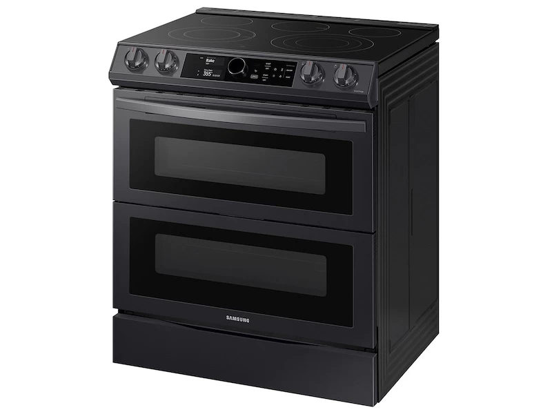 6.3 cu ft. Smart Slide-in Electric Range with Smart Dial, Air Fry, & Flex Duo NE63T8751SGAA