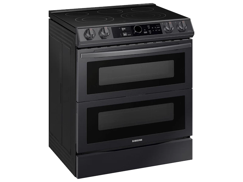 6.3 cu ft. Smart Slide-in Electric Range with Smart Dial, Air Fry, & Flex Duo NE63T8751SGAA