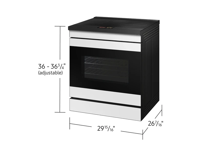 30 Inch Slide-in Induction Smart Range with 4 Induction Elements NE63T8911SGAA