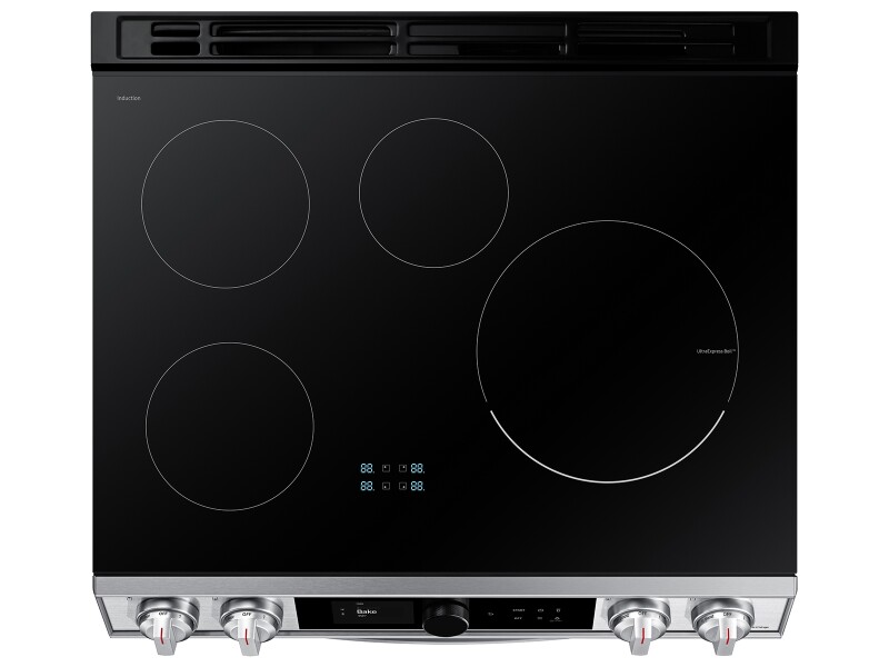6.3 cu. ft. Smart Slide-in Induction Range with Smart Dial & Air Fry NE63T8911SSAA