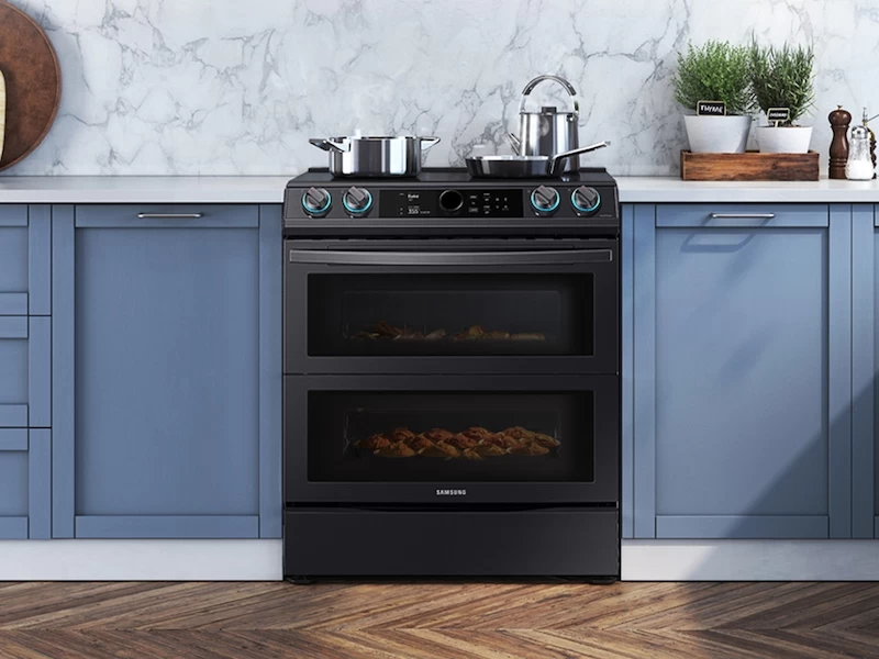 6.3 cu. ft. Smart Slide-in Induction Range with Flex Duo, Smart Dial & Air Fry NE63T8951SGAA