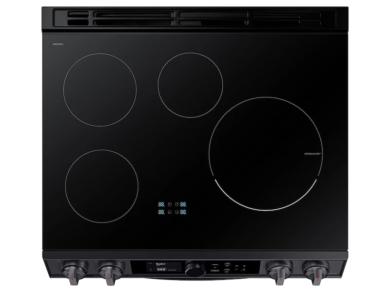 6.3 cu. ft. Smart Slide-in Induction Range with Flex Duo, Smart Dial & Air Fry NE63T8951SGAA