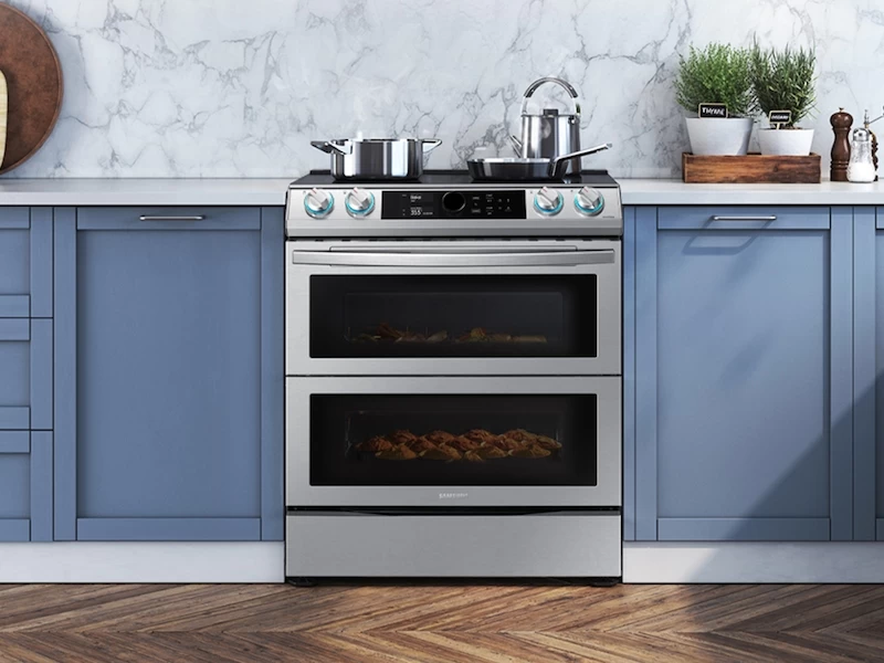 6.3 cu. ft. Smart Slide-in Induction Range with Flex Duo, Smart Dial & Air Fry NE63T8951SSAA