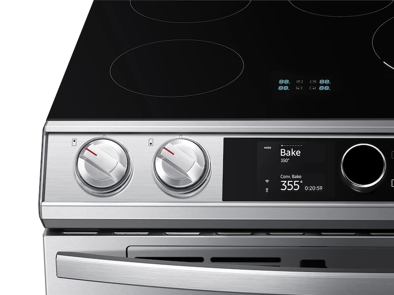 6.3 cu. ft. Smart Slide-in Induction Range with Flex Duo, Smart Dial & Air Fry NE63T8951SSAA