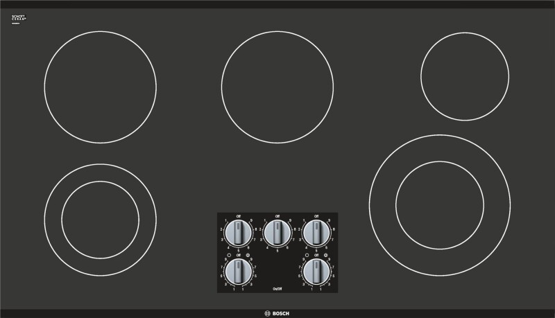 500 Series Electric Cooktop, Without Frame NEM5666UC