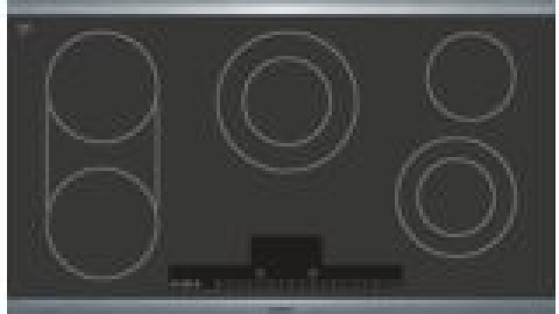 Electric Cooktop 36'' Black, surface mount with frame NET5654UC